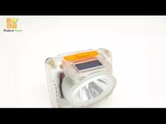 পেশাদার রিচার্জেবল মাইনার ল্যাম্প 15000 LUX IP67 দীর্ঘস্থায়ী হার্ড হ্যাট LED লাইট