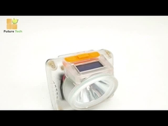 পেশাদার রিচার্জেবল মাইনার ল্যাম্প 18000 LUX IP67 দীর্ঘস্থায়ী হার্ড হ্যাট LED লাইট