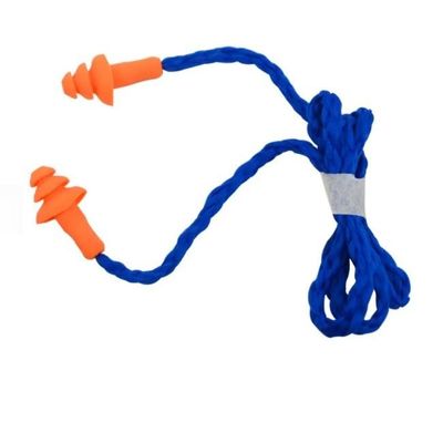 কেনা সুরক্ষা পুনরায় ব্যবহারযোগ্য সিলিকন ইয়ারপলাগ 31.5 * 12.5 মিমি 32 ডিবি এসএনআর গোলমাল হ্রাস এবং ধোয়া নকশা সহ অনলাইনে উৎপাদন