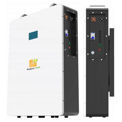 কেনা 51.2V 200Ah ওয়াল-মাউন্ট লিথিয়াম ব্যাটারি 10.24kWh শক্তি এবং LiFePO4 প্রিজম্যাটিক সেল সঙ্গে অনলাইনে উৎপাদন