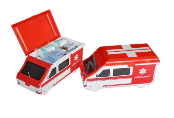 কেনা Outdoor Ambulance-Shaped First Aid Kit with Custom Logo – Ideal for Medical & Emergency Use অনলাইনে উৎপাদন
