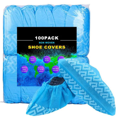 ভালো দাম Nonwoven 16.9in ডিসপোজেবল জুতা কভার জলরোধী মেডিকেল স্টাফ জুতা কভার হাসপাতাল অনলাইন
