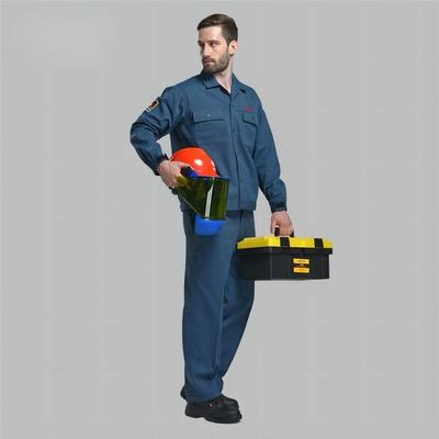 ভালো দাম আর্ক ফ্ল্যাশ সুরক্ষা, NFPA 70E স্ট্যান্ডার্ড, লাইটওয়েট এবং আরামদায়ক জন্য সহজাত ফ্লেম রিটার্ডেন্ট ফ্যাব্রিক সহ বৈদ্যুতিক প্রকৌশলী নিরাপত্তা কাজের ইউনিফর্ম অনলাইন