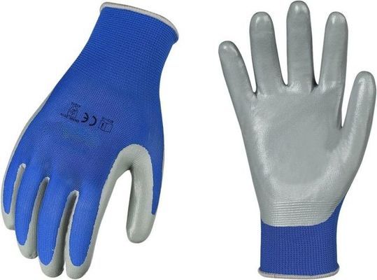 ভালো দাম পুনর্ব্যবহারযোগ্য XL XXL বিজোড় গ্লাভস নিরাপত্তা কাজ নাইট্রিল প্রলিপ্ত পাম গ্রিপ অনলাইন